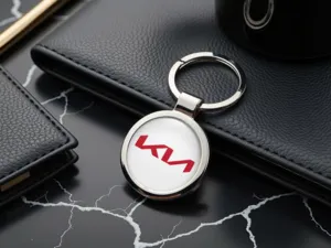 KIA Chiave Fob Metallo Universale Struttura Robusta